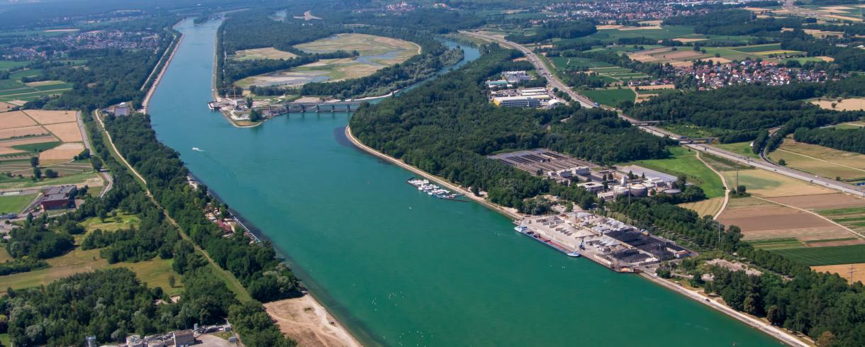Oberrhein, Bild: Tis Meyer/Drone-Art.net
